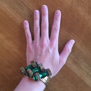 J Crew statement cuff bracelet